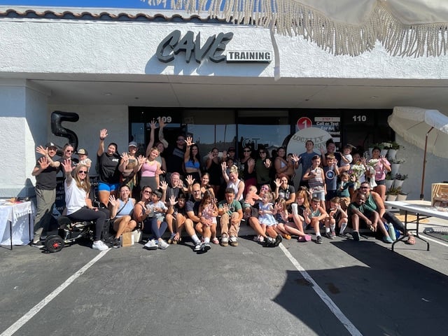 Cave Training strength and conditioning environment in Santa Clarita California