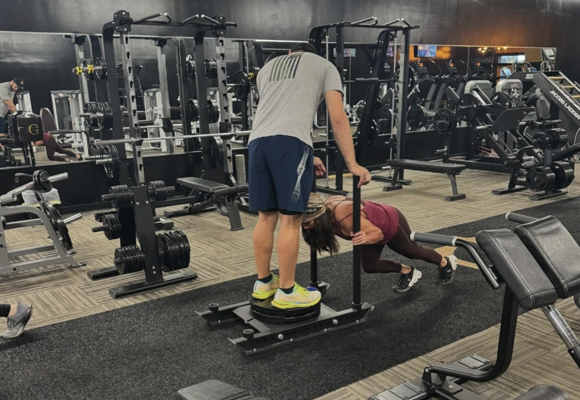 G Fitness training space and gym environment in Greer South Carolina
