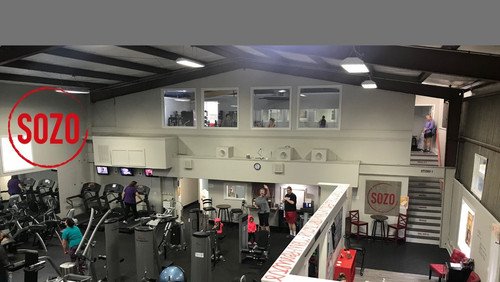 Sozo Family Fitness gym floor and training environment in Chapin South Carolina