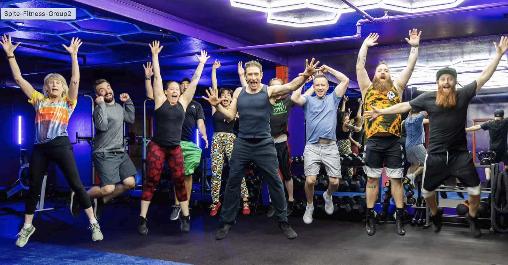 Spite Fitness community group training in Santa Rosa California