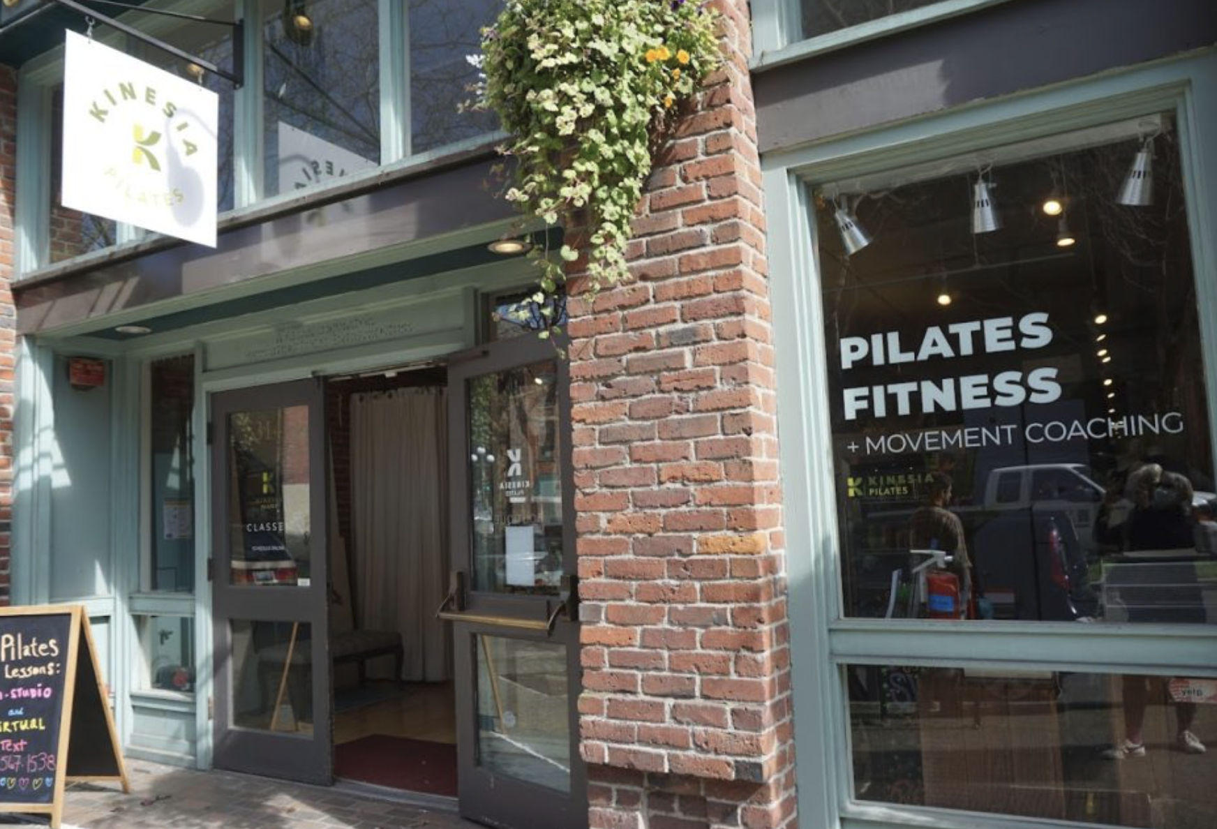 Visual asset supplied by Kinesia Pilates