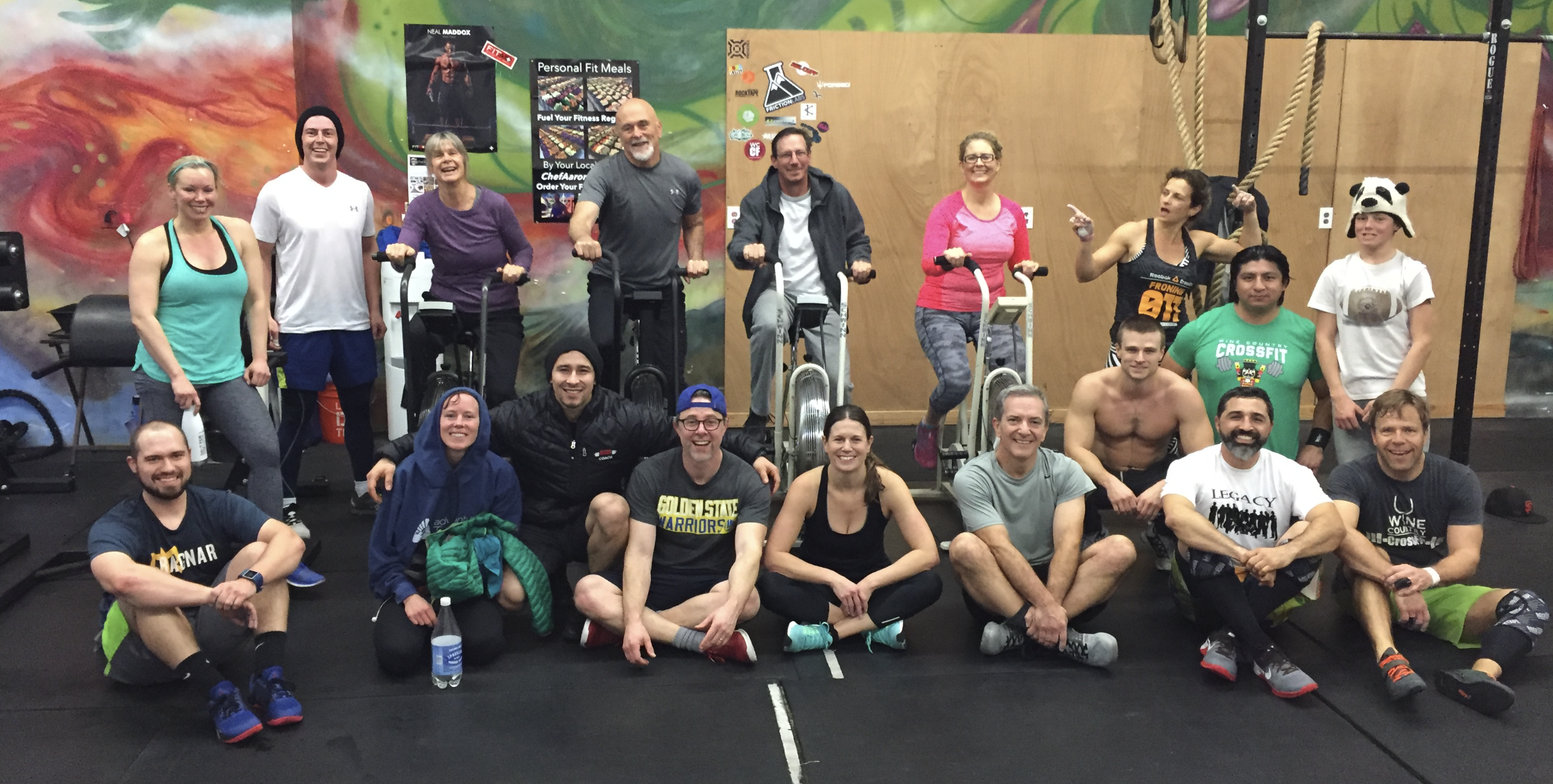 Wine Country CrossFit community group in Napa California